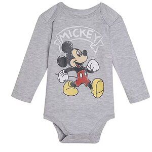NEW Mickey Mouse Long Sleeve Onesie - Size 3 Months